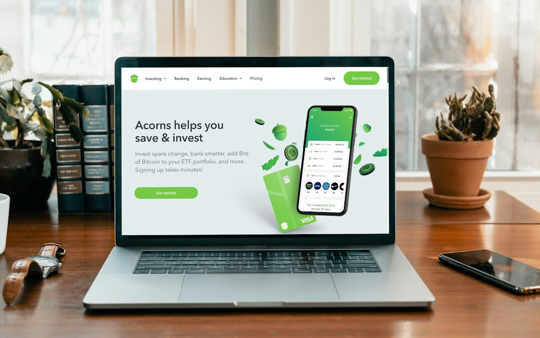 e commerce website interface